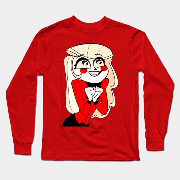 Charlie Hazbin Hotel Long Sleeve T-Shirt by OtakuPapercraft